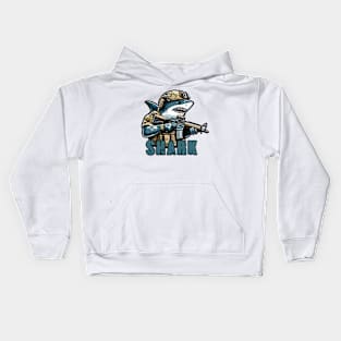 Tactical Shark Kids Hoodie